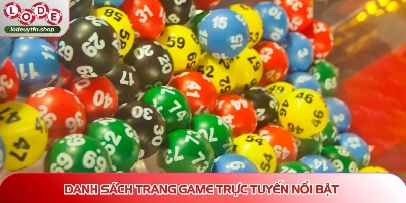 Danh sách trang game trực tuyến nổi bật