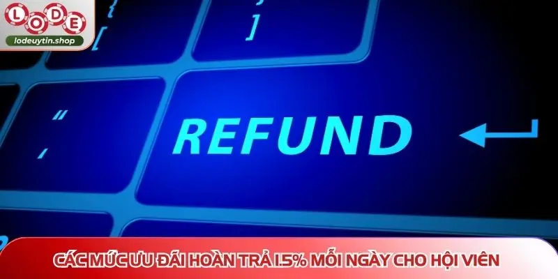 3 bước nhận tiền hoàn liền tay cho người chơi